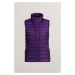 VESTA GANT LIGHT DOWN VEST PANSY PURPLE