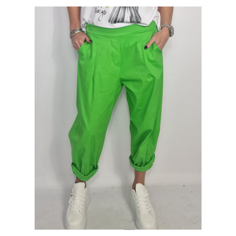 Zelené nohavice TOSCANA