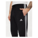 Adidas Teplákové nohavice Essentials French Terry Tapered Cuff 3-Stripes Joggers HA4337 Čierna R