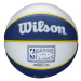 Wilson NBA RETRO MINI WARRIORS Mini basketbalová lopta, modrá, veľkosť