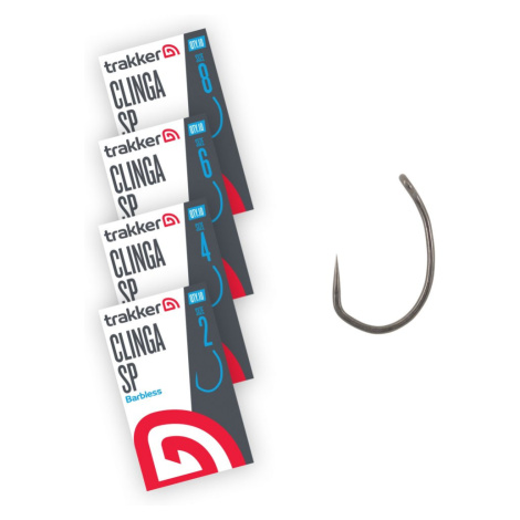 Trakker háčiky clinga sp hooks barbless - veľkosť 8