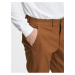 Hnedé pánske nohavice GAP khakis slim fit GapFlex