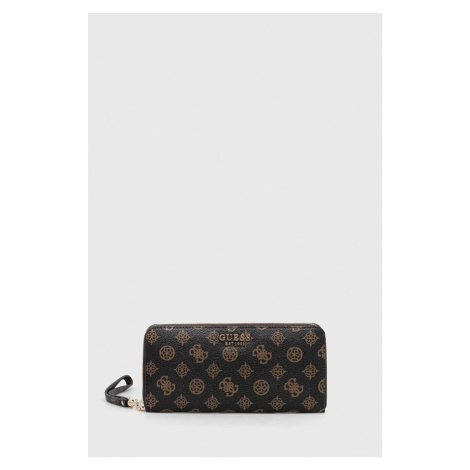Peňaženka Guess LAUREL dámsky, čierna farba, SWPG85 00460