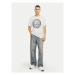 Jack&Jones Tričko Jeans 12256779 Tmavomodrá Standard Fit