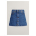 SUKŇA GANT DENIM MINI SKIRT MID BLUE