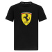 Ferrari detské tričko Shield black F1 Team 2023