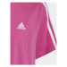 Adidas Tričko Essentials 3-Stripes Cotton Loose Fit Boyfriend T-Shirt IC3639 Ružová Loose Fit