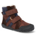 Barefoot zimná obuv s membránou Koel - Milo Hydro Tex Chocolate brown