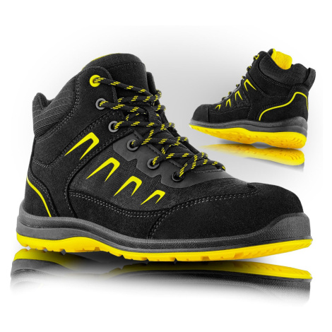 VM Footwear RHODOS O2 ESD Pracovná obuv Čierna-Žltá, 36
