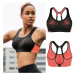 Sportovní podprsenka SHOCK ABSORBER ULTIMATE FLY BRA orange Farba: Sivá