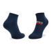 Levi's® Súprava 2 párov kotníkových ponožiek unisex 701219507 Tmavomodrá