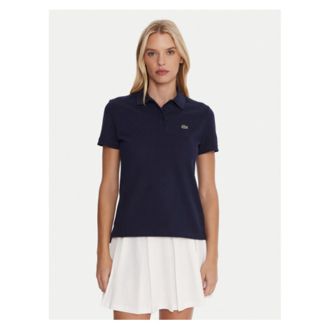 Lacoste Polokošeľa PF7839 Tmavomodrá Classic Fit
