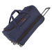 Travelite Basics Wheeled duffle L Navy/orange