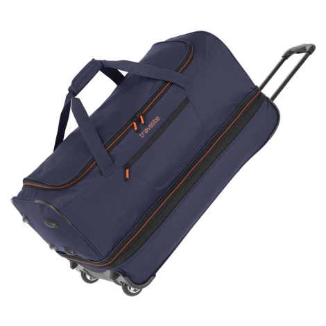 Travelite Basics Wheeled duffle L Navy/orange