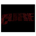 Tričko metal ROCK OFF Cure Logo Diamante Čierna