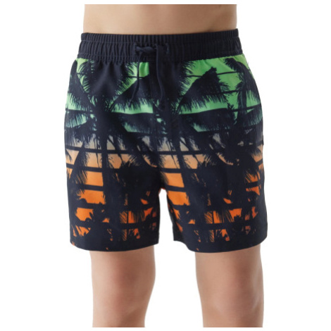 Chlapčenské plavky 4F JUNIOR BOARD SHORTS-4FJWSS24UBDSM067-96S-MULTICOLOUR 6