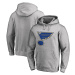 St. Louis Blues pánska mikina s kapucňou grey Fanatics Branded Primary Logo