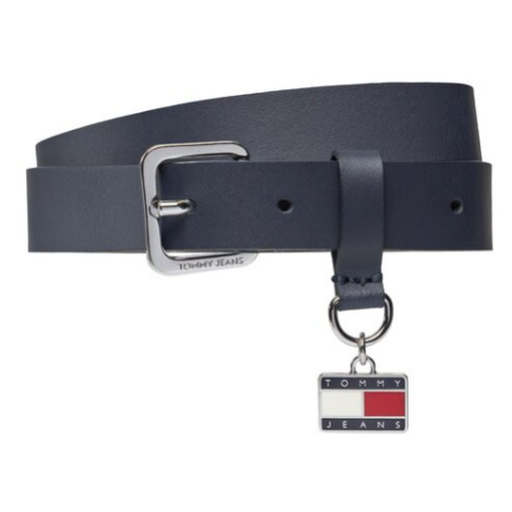 Tommy Jeans Dámsky opasok Tjw Plaque 2.5 AW0AW15837 Tmavomodrá Tommy Hilfiger