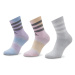 Adidas Súprava 3 párov vysokých ponožiek unisex 3S C Crw Dye 3P HT3464 Farebná