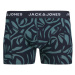 JACK & JONES Boxerky  námornícka modrá / modrozelená / červená