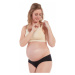 MAGIC Bodyfashion Podprsenka na dojčenie 'Fancy Mommy'  béžová / biela