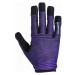 Arcore GECKO Cyklistické rukavice, fialová, veľkosť