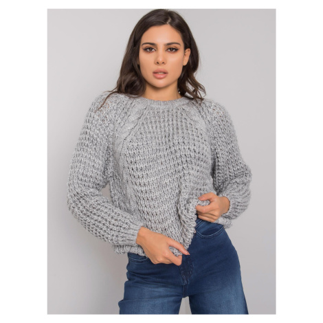 RUE PARIS Classic Grey Sweater