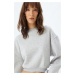 Koton Gray Women's Sweatshirt