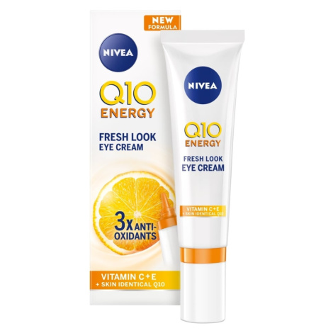 NIVEA Q10 Energy Energizujúci očný krém proti vráskam 15 ml