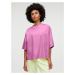 Karl Lagerfeld Oversize tričko ' Ikonik 2.0 '  ružová