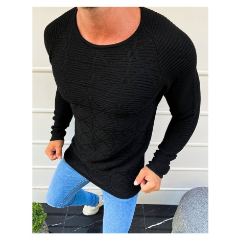 Black men's sweater WX1598 DStreet