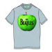 The Beatles tričko Apple Logo Šedá