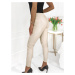 LUX women's beige pants Dstreet UY1129