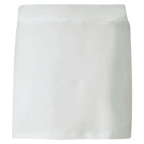 Puma Girls Knit Skirt Bright White