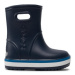 Crocs Gumáky Crocband Rain Boot K 205827 Tmavomodrá