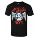 Tričko metal ROCK OFF Anthrax Not Wings Čierna