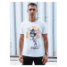 Men's T-shirt with white Dstreet print