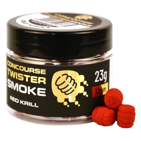 Benzar mix nástrahy concourse smoke twister 12 mm 23 g - red krill
