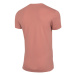 Pánske tričko s krátkym rukávom 4F MENS T-SHIRT TSM026-65S-PALE CORAL