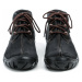 Koma 80 čierne pánske nadmerné zimné topánky