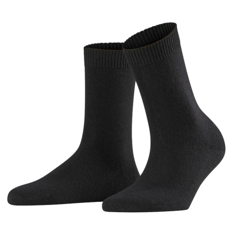 FALKE Ponožky 'Cosy Wool'  čierna