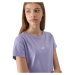 Dievčenské tričko s krátkym rukávom 4F JUNIOR TSHIRT-4FJWSS24TTSHF1111-52S-LIGHT VIOLET