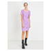Light Purple Patterned Sheath Dress Versace Jeans Couture - Women