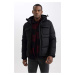 DEFACTO Slim Fit Hooded Puffer Jacket