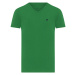 DENIM CULTURE Tričko 'Barrow'  zelená