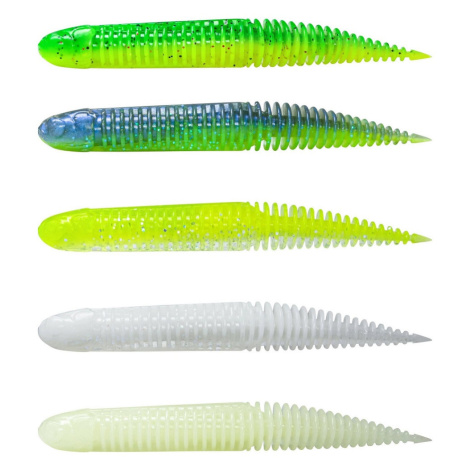 Savage gear gumová nástraha ned dragon tail slug dark water mix 5 ks - 10 cm 5,5 g