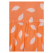 VIVANCE Letné šaty  oranžová / biela