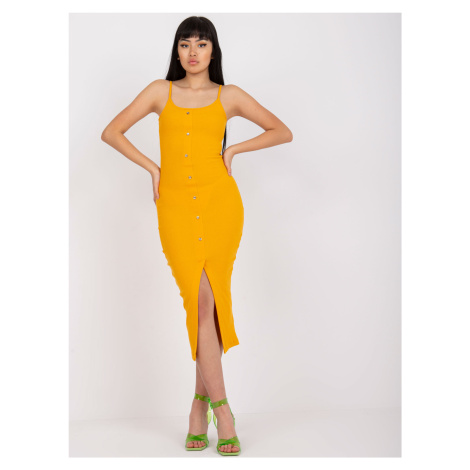 Dress-RV-SK-7836.58P-Light Orange Rue Paris