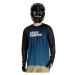 HORSEFEATHERS Bike dres Quantum LS - ink fade out BLUE