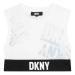 DKNY Top D35S90 S Biela Regular Fit